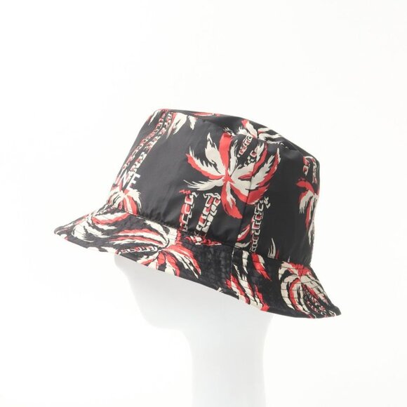 Celine Hat Size S Aloha Palm Tree Nylon Bucket Hat main image 4